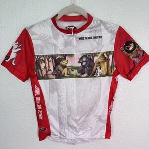 Primal Wear Where The Wild Things Are Cycling Jersey Youth Large Top Universal